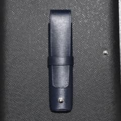 モンブラン ペンケース ペンポーチ 4810 ウエストサイド ブルー 1本用