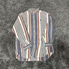 Ralph Lauren ストライプ長袖シャツ M