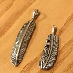 シルバー フェザー 2本 silver ノーブランドのサムネイル