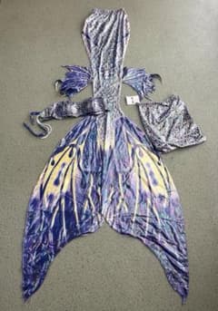 新品 ラメ生地 マーメイドコスチューム フリーサイズのサムネイル