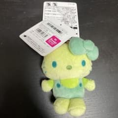 ナカジマコーポレーション ハローキティ カラバリマスコット グリーン　10cm