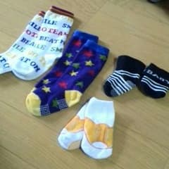 YYY♡様専用  靴下☆５枚setのサムネイル