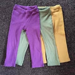 ストレッチパンツ 100 3本セットのサムネイル