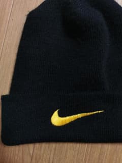 USA製 90s NIKE ナイキ ニットキャップ ビーニーのサムネイル