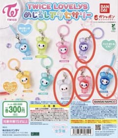 TWICE LOVELYS めじるしアクセサリー 4種セットのサムネイル