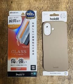 ★shaka spirit様専用★ iPhone17 ケース＆保護フィルムセットのサムネイル