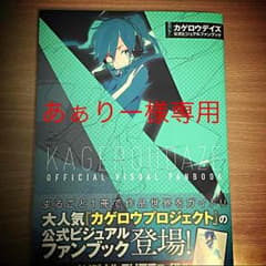 あぁりー様専用 カゲプロ公式ビジュアルファンブック エネのクリアファイル付きのサムネイル