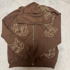 XLARGE ブラウン ジップパーカーのサムネイル