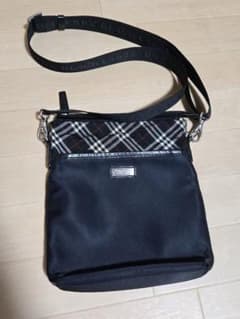BURBERRY BLACK LABEL ショルダーバッグ ブラックのサムネイル