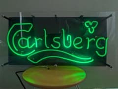 【即購入OK・国内正規品】カールスバーグ Carlsberg 本物 ネオンサインのサムネイル