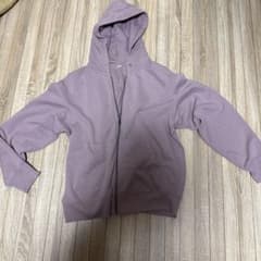 UNIQLO フルジップパーカー パープル Sサイズのサムネイル
