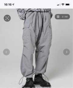 FEKETE WIDE CARGO PANTS カーゴパンツのサムネイル