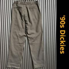 90s archive Dickies chinos, thin loops, grunge, distressed.
