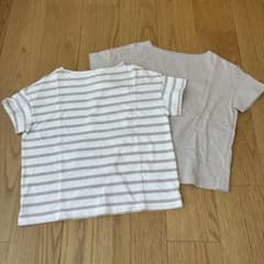 MUJI 無印良品　半袖　Tシャツ 2枚セット XS-Sのサムネイル