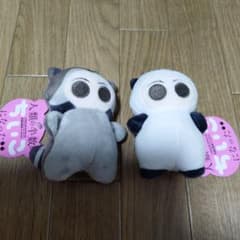 人類の半数がちいこになった ぬいぐるみマスコット 2個セットのサムネイル