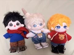 即日発送！スケルトンあり！着せ替えぬいぐるみ 20cm セット 20cm着せ替えぬい】3体セット スケルトン入り おまけ付き - メルカリ