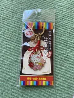 ハローキティ ストラップ はっぴぃもちぃふのサムネイル