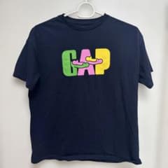 GAP x Ken Co コラボ Tシャツ ネイビー XLのサムネイル