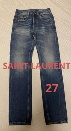 SAINT LAURENT サンローランD38 M/SB-MWデニムパンツ 27 - メルカリ