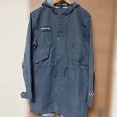 adidas Spezial マウンテンパーカー ネイビーグレー L - メルカリ