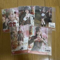 LOVE イコラブ 生写真 新品 未開封 5セット ラブソングに襲