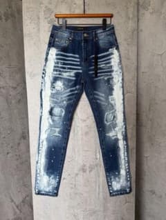 Amiri ペイントスプレー ダメージデニム パンツ サイズ30 - メルカリ