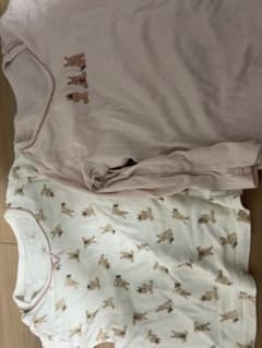 動物柄長袖Tシャツ2枚セットのサムネイル