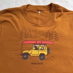 mont-bell Tシャツ Mサイズ オレンジのサムネイル