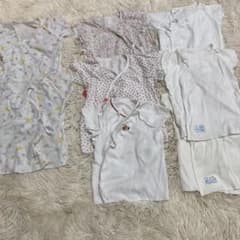 ファミリア☆短肌着８枚SET☆のサムネイル