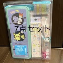 포켓몬 포케피스 필통 연필 노트 밑받침 연필 캡 입학 세트