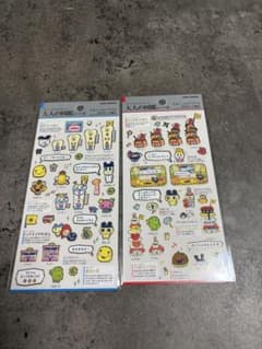大人図鑑シール たまごっちプチプチおみせっち2枚セットのサムネイル