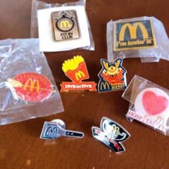 マクドナルド　ピン　いろいろのサムネイル