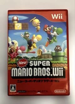 Wiiソフト◾️New スーパーマリオブラザーズ◾️説明書付き◾️動作確認済みのサムネイル
