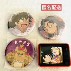 忍たま乱太郎 缶バッジ 浜守一郎 綾部喜八郎 斉藤タカ丸 4点セット
