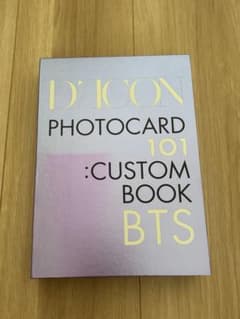 BTS D'ICON PHOTOCARD 101 CUSTOM BOOKのサムネイル