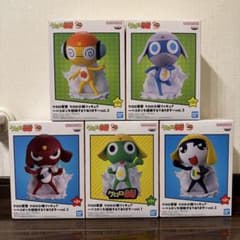 新品未開封】ケロロ軍曹 ケロロ小隊フィギュア 全5種 フルコンプセット