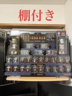 happyくじ　MARVEL アイアンマン　フルコンプ　棚付き　be@brickのサムネイル
