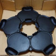 南部名産 鉄器 義経鍋 焼肉寄せ鍋両用(taroemon様用)のサムネイル