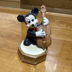 ミッキーマウス 陶器製オルゴール - メルカリ