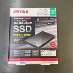 BUFFALO SSD-PG120U3-BAのサムネイル