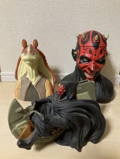 スターウォーズ ダースモール コンテナ ジャージャービンクス 貯金箱