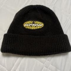ヒ*シ様 SUPREME ブラック ニット帽のサムネイル