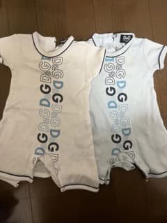 ドルチエ＆ガッパーナ D&G 半袖ロンパース 2枚セットのサムネイル