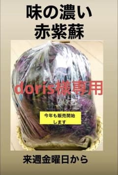 赤紫蘇　1キロ　doris様専用　8／8のサムネイル