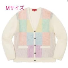 supreme Brushed Grid Cardigan WHITE Mサイズのサムネイル