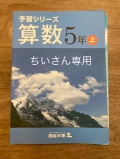 ちいさん専用 算数5年上のサムネイル