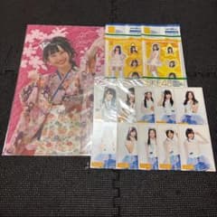 SKE48 グッズ まとめ売り クリアファイル トレカ ステッカー 松井玲奈