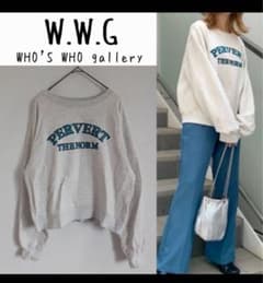 WHO'S WHO gallery グレー スウェットシャツのサムネイル