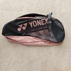 YONEX バドミントンラケットバッグ ピンク×ブラックのサムネイル