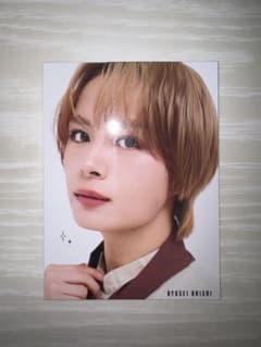 MYOJO8月号 厚紙カード なにわ男子 大西流星くん 1枚のサムネイル